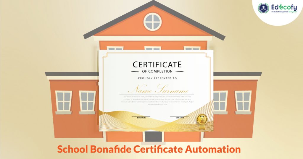 Bonafide Certificate Generation System